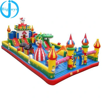 Kids Inflatable Funcity/Bounce House Commercial Inflatable Amusement Park/Inflatable Bouncing Castle