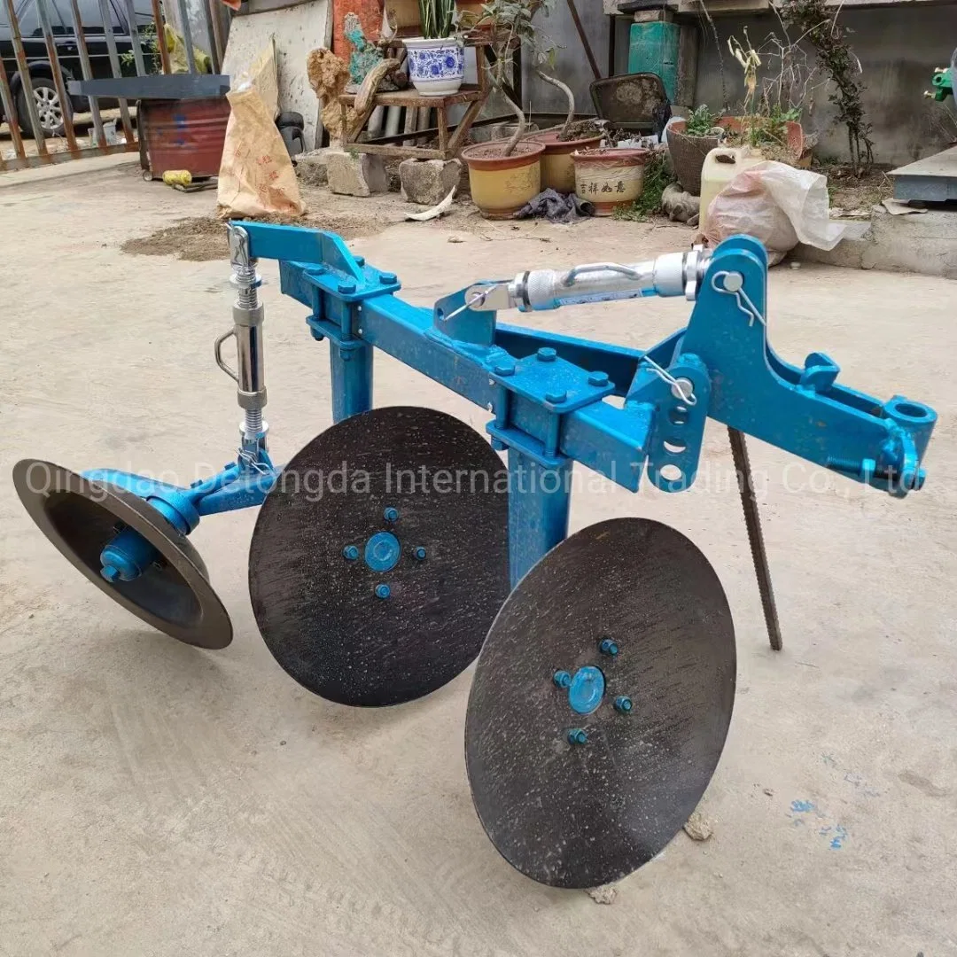 Walking Tractor Driven Disc Plough 2/3/4 Blades Traction Disc Plow for Sale