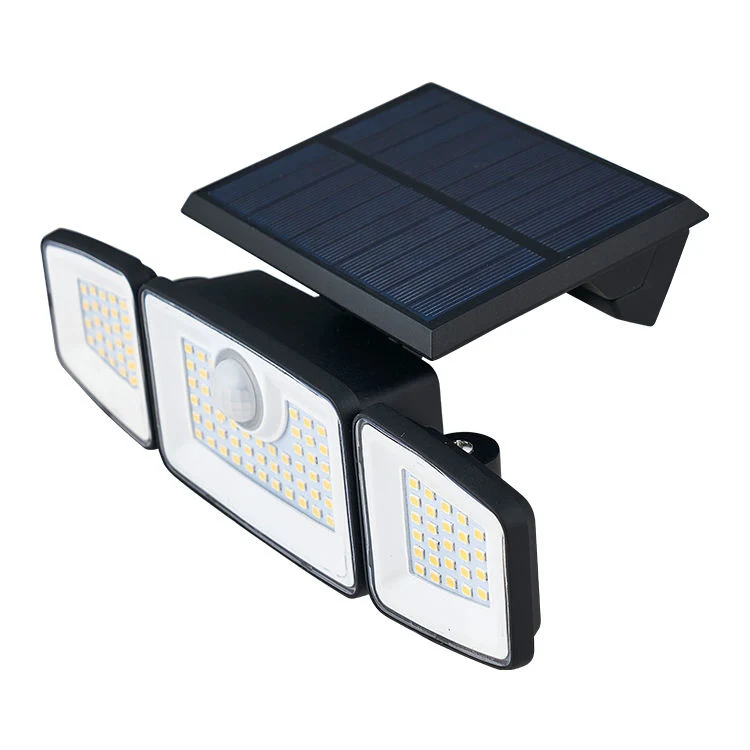 Factory Outdoor LED Garden Wall Solar Security Light Lamp with Motion Sensor