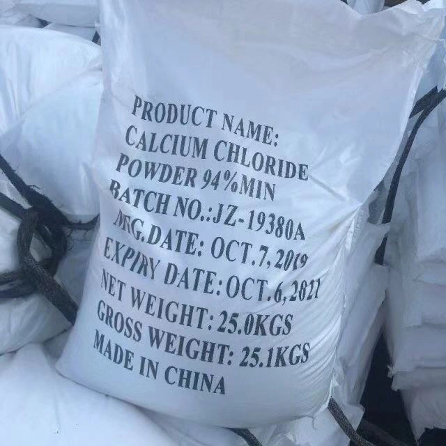 94% Prills/Powder Calcium Choride Cacl2 Price