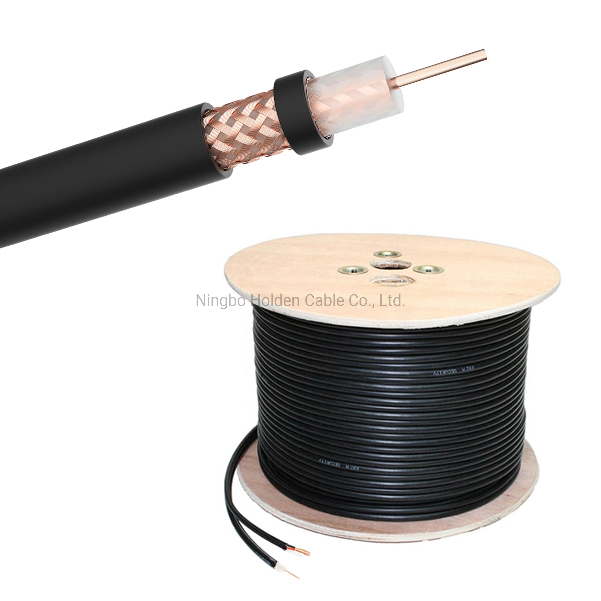 CCTV CATV Kabel Rg58 Rg59 RG6 Coaxial Cable Kablo Wire