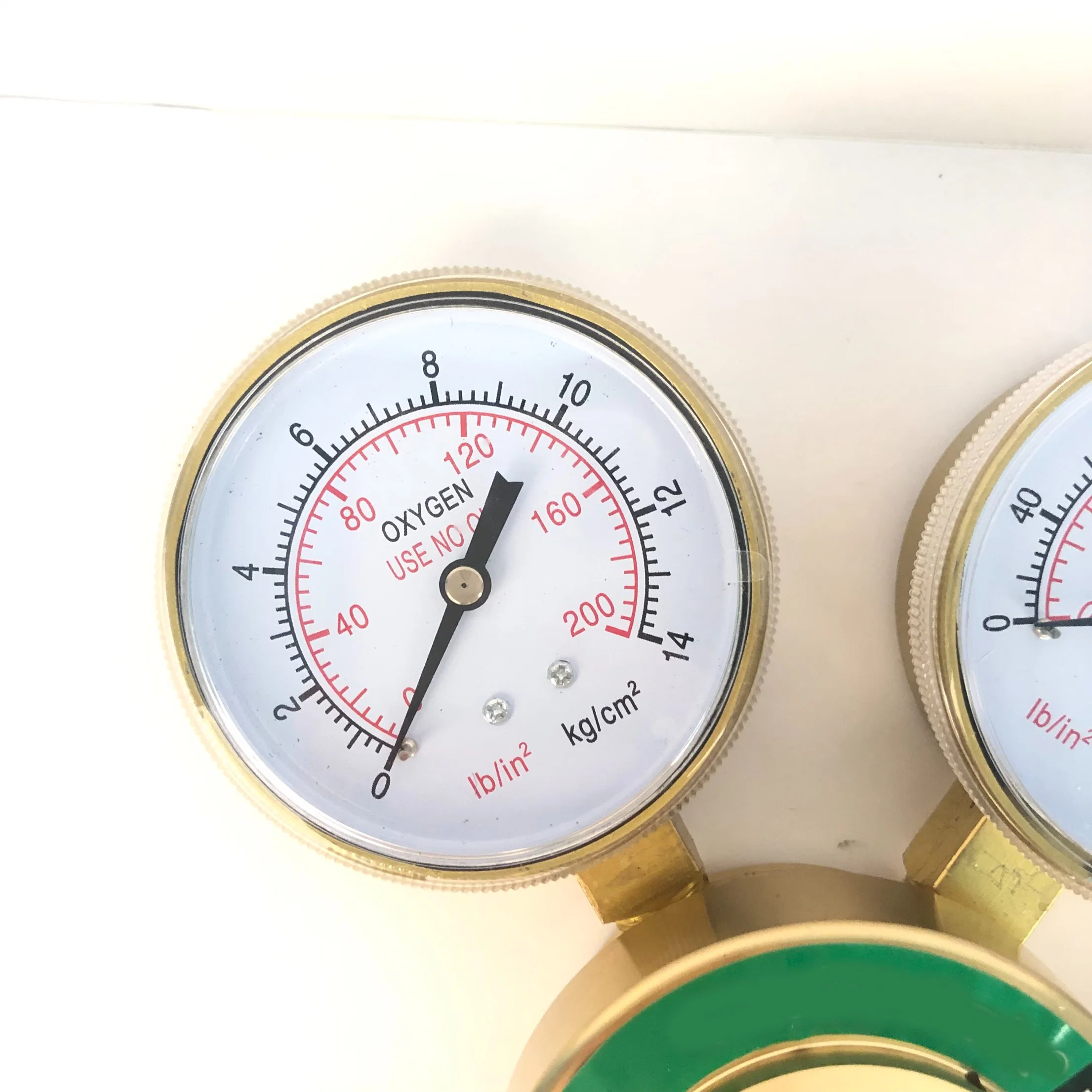 Nitrógeno de soldadura de latón completo de altas prestaciones modelo 425 de tipo americano Argón CO2 Regulador de presión de gas de oxígeno de acetileno