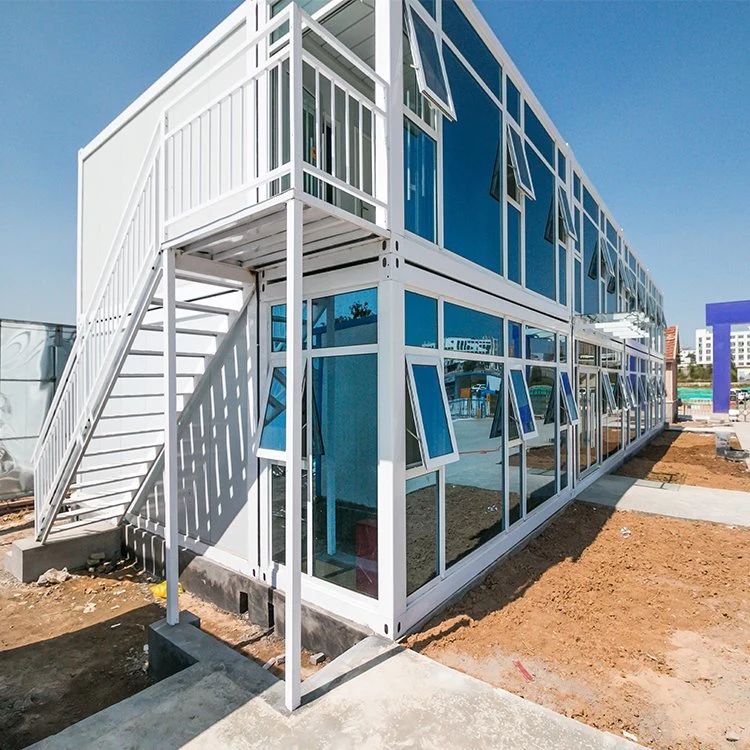 High Performance Waterproof Sandwich Panel Prefabricated House Office Building Luxury Container Resort