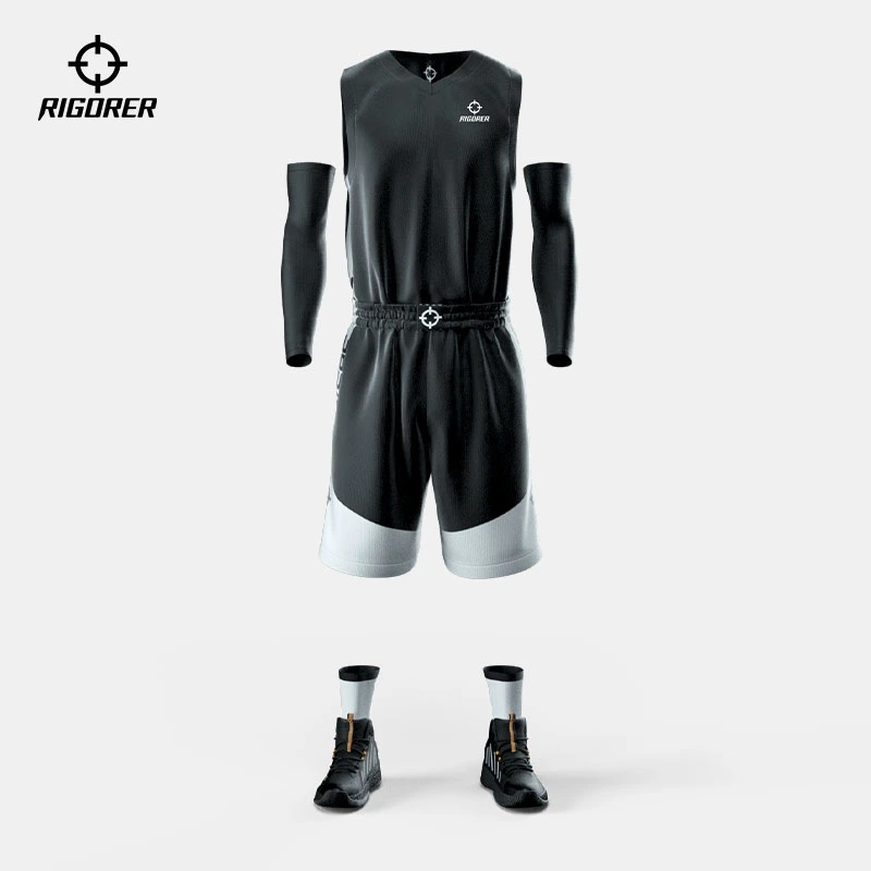 Rigorer Basketball Uniform Light Weight Jogging Custom Jersey Sports Wear