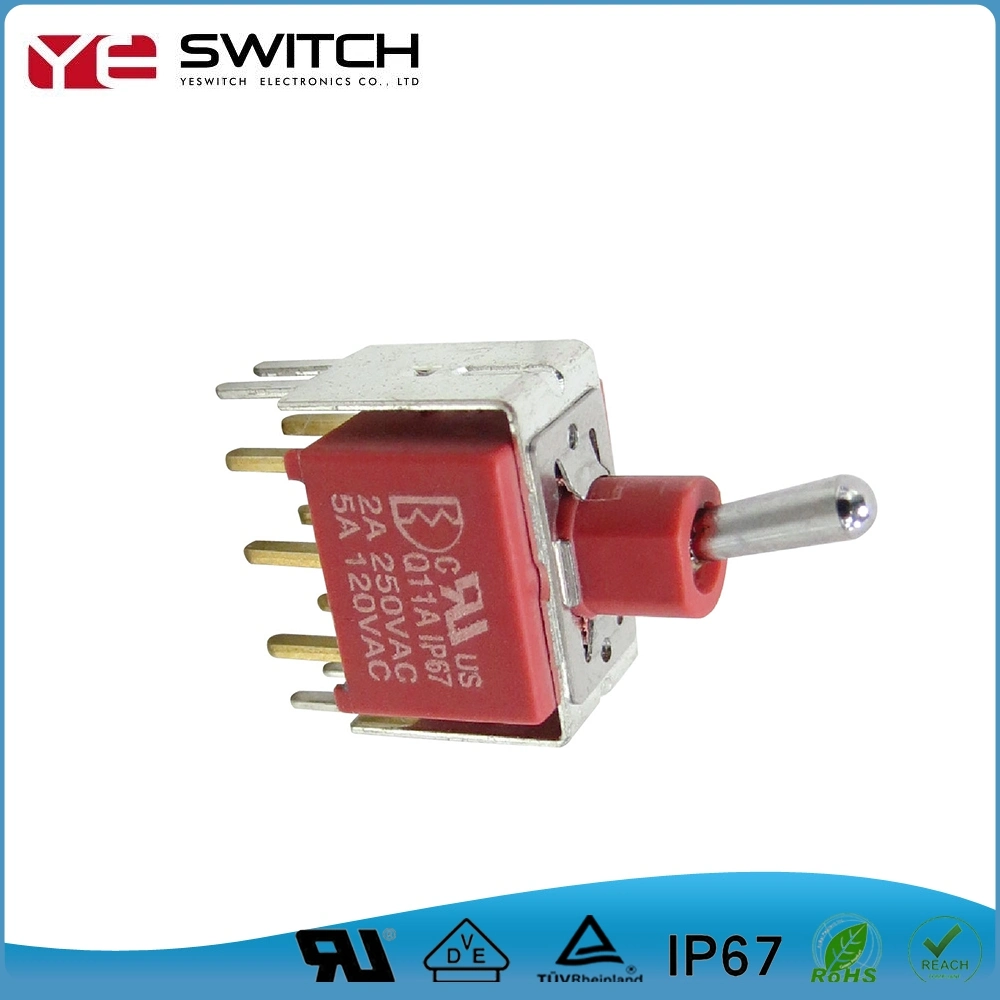 IP67 Sealed Sub-Miniature Toggle Switch