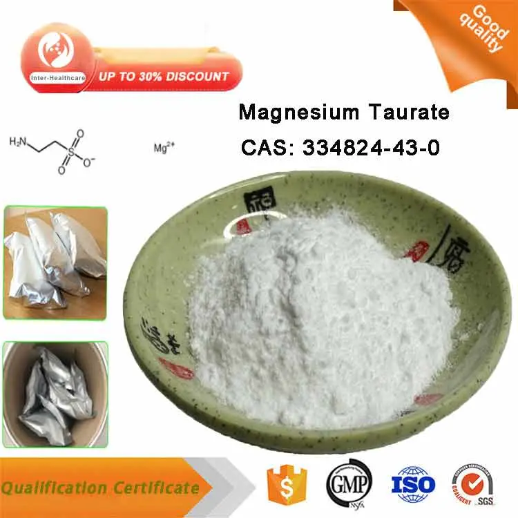 High Purity 99% API Magnesium Taurate Powder CAS 334824-43-0 Magnesium Taurate