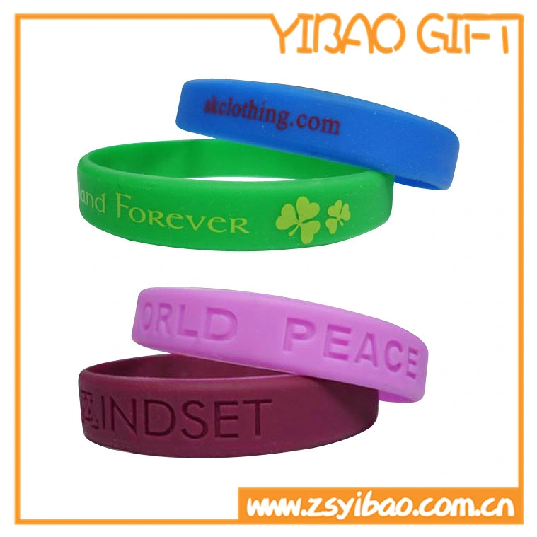 Pulsera de silicona de tamaño pequeño para niños (Yb-nn-1326)