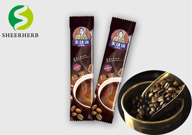 Sheerherb OEM Customized Pure Hand Dark Green Coffee Beans, Bagged Green Coffee Beans, Weight Loss Green Coffee