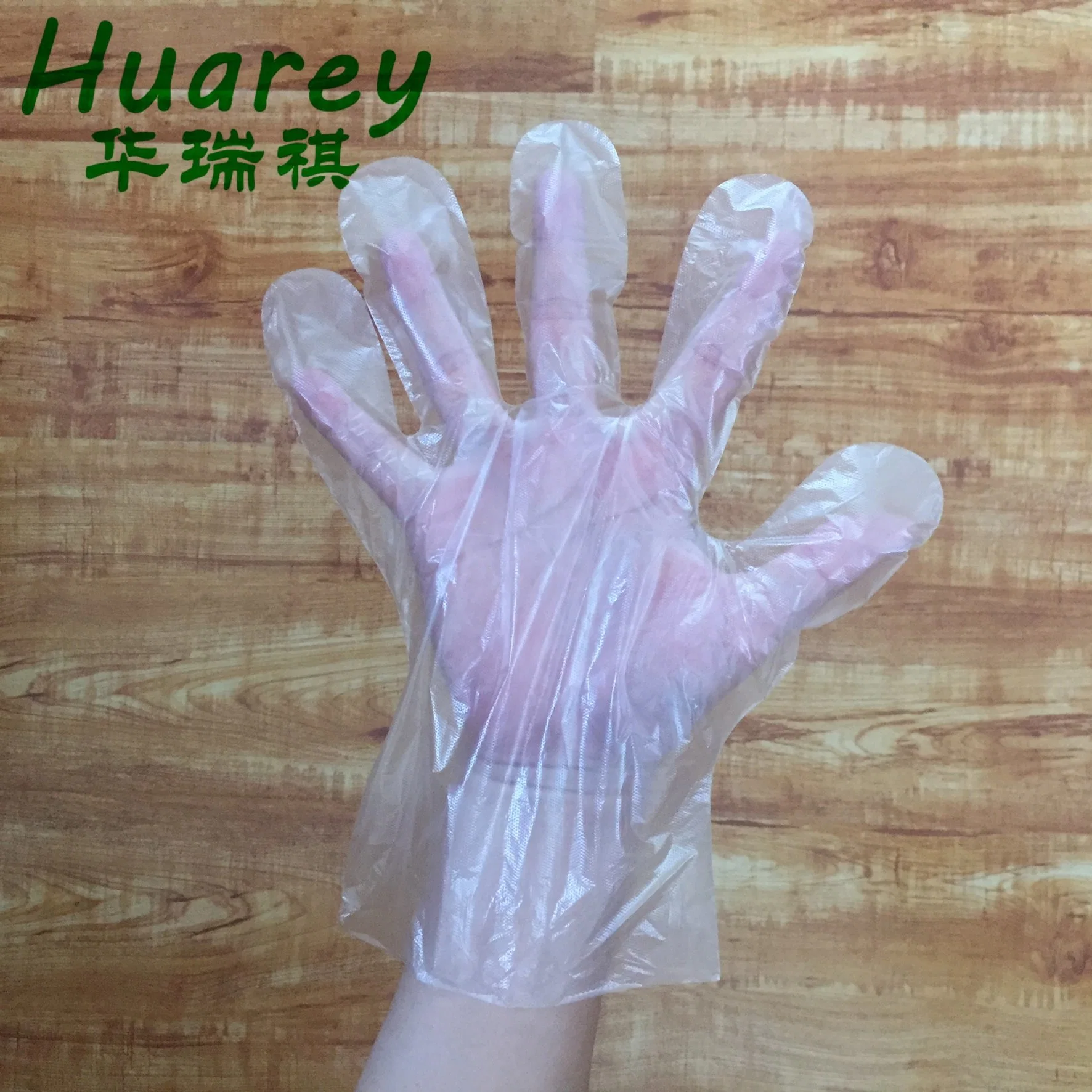 HDPE/LDPE/Clear/Surgical/Medical/Examination Disposable PE Glove for Food Processing Industry Service