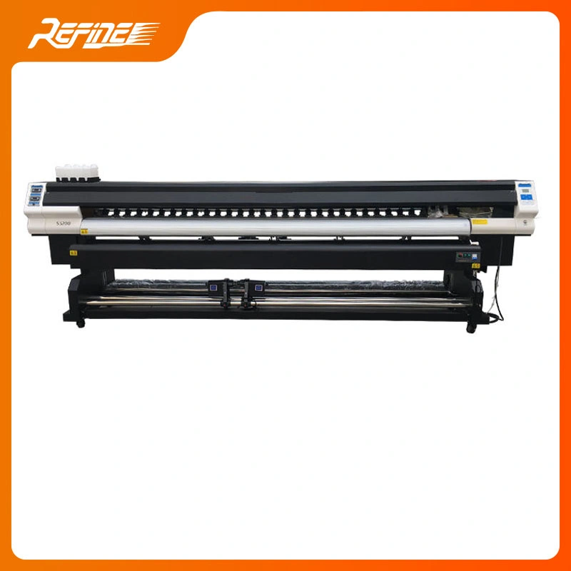 Best Selling 3.2m Outdoor Large Format Eco Solvent Printer Sublimation S3200 with Dual or Three Print Heads