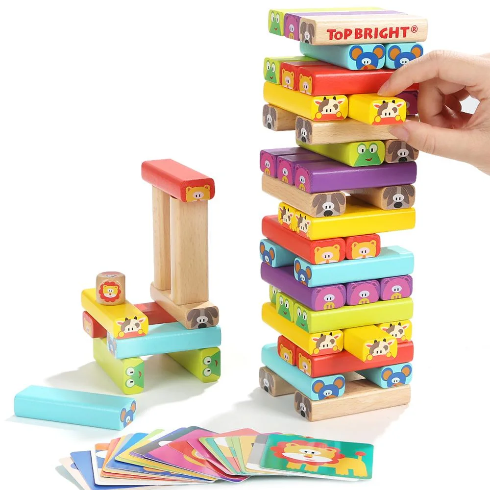 New Products Custom DIY Intelligence Kids Game Wooden Educational Toys