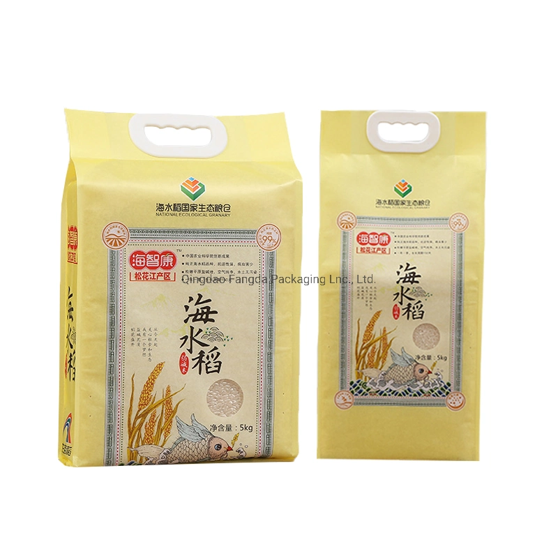 Plastic Dry Food Package 1kg/5kg/10kg/20kg Rice Packing Bags