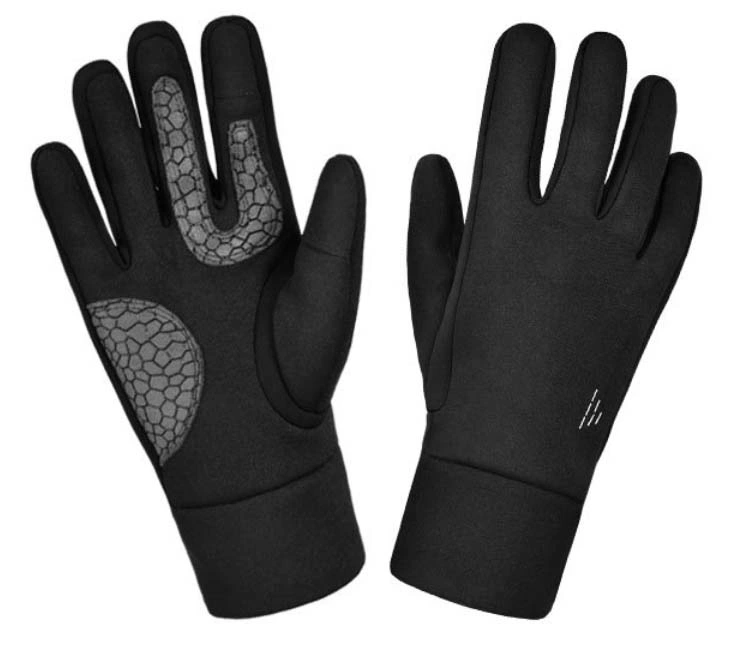 Quality Outdoor Flexibility Silicone Printing Anti-Slip Touchscreen Sprot Running Gloves