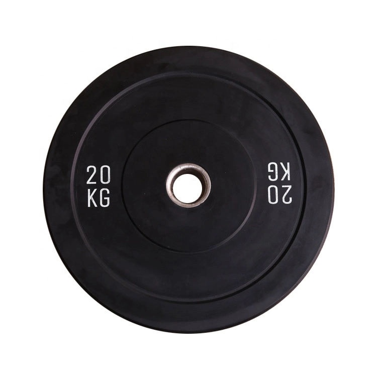 Commercial Gym Equipment Bumper Weight Plate Customize Logo Barbell