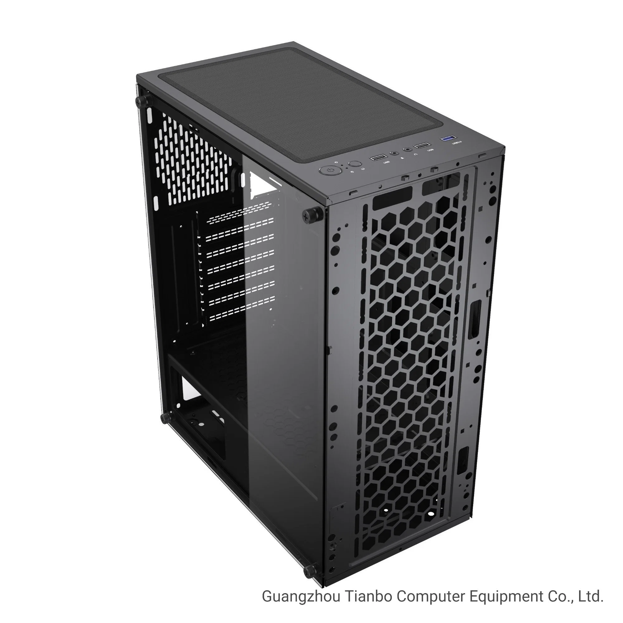 China OEM Gaming Type ATX Computer Case MID-Tower PC Case