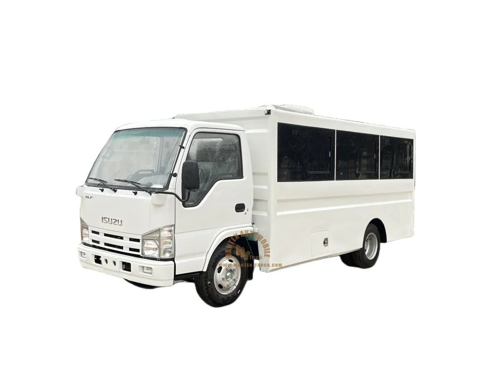 Bajo precio Isuzu Jeepney minibus de 20 a 30 asientos