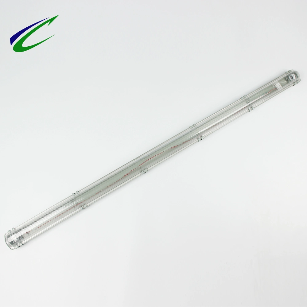 IP65 1.5m Tri Proof Fixtures with Single LED Tube Fluorescent Lamp Waterproof Outdoor Wall Light