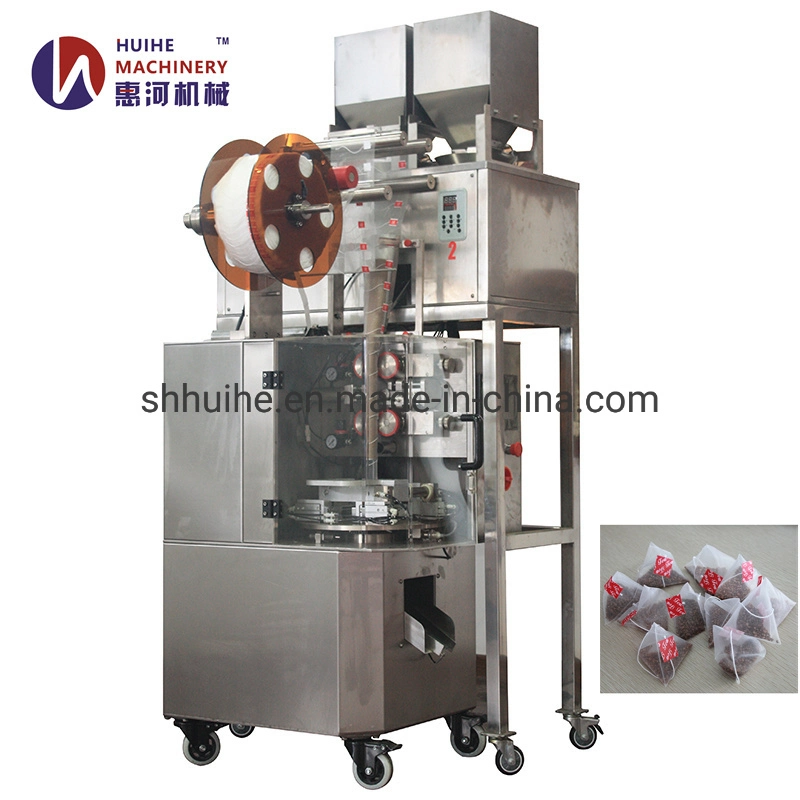 Hys-Sjb02 Triangular Tea Bag Packing Machine Customizable Triangle Tea Bag Packaging Machine Production Line