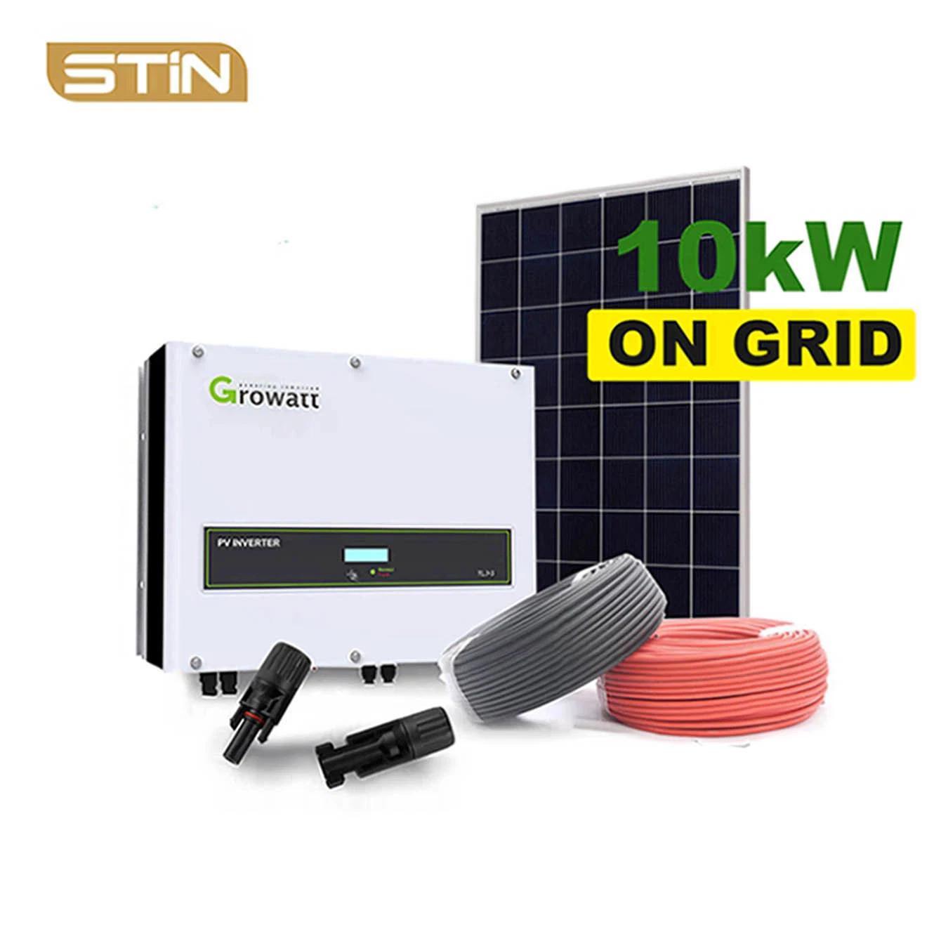 Nouveau système d'alimentation solaire commercial Stin ou OEM/ODM Pallet+ Wooden Box.