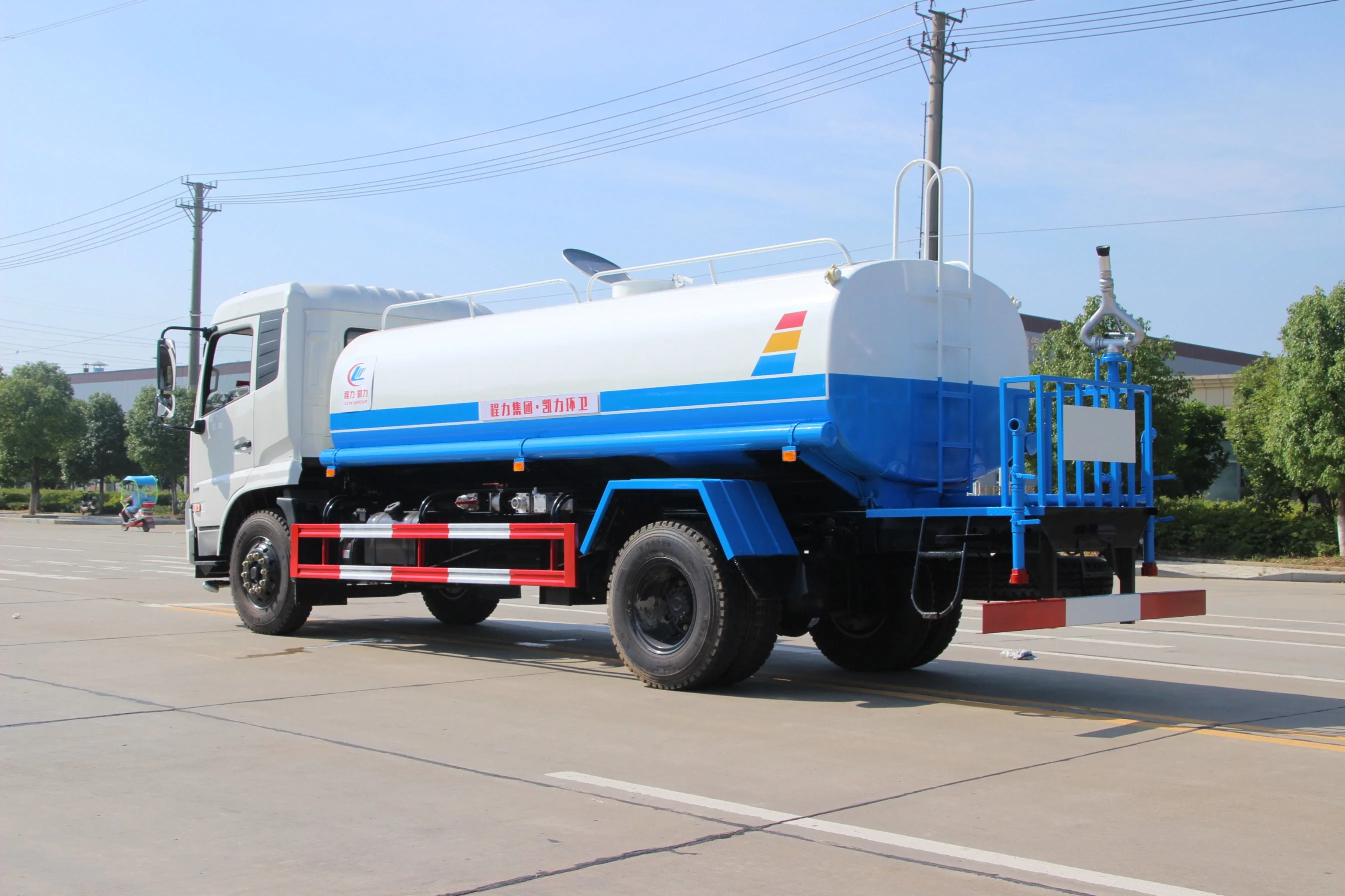 Hot Sale 10-12ton Dongfeng 4X2 Water Sprinkler Tank Truck China Water Spraying Tank Truck Water Sprayer