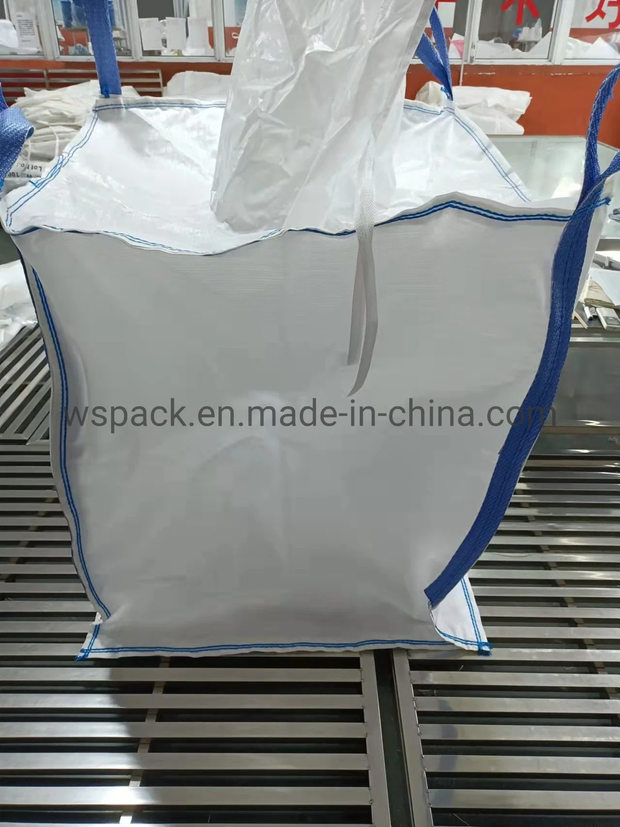 Type-B Bag Supplier for Packing Powder Industrial Material Plastic Bag Polypropylene 2200lbs Bag 4 Loops 3000kg