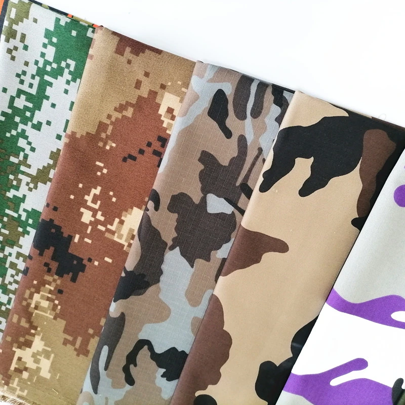 Printed Army Three Proofings Tc 65/35 20*20 108*58 Shirt Uniform Fabric Textile for Garments