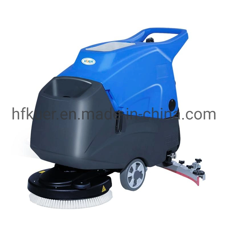 Intelligent Industrial Handpush Floor Scrubber Type Cold Water Cleaning Scrubbing Machine Floor Scrubber