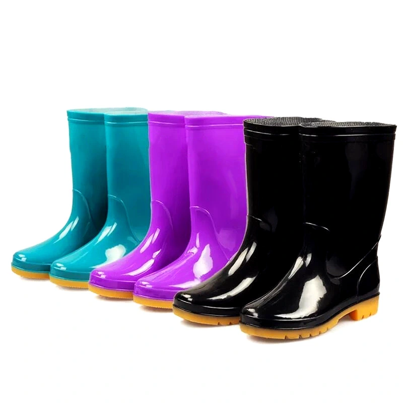 Best Selling Rain Boots Cheap Safety PVC Boots in Guangzhou