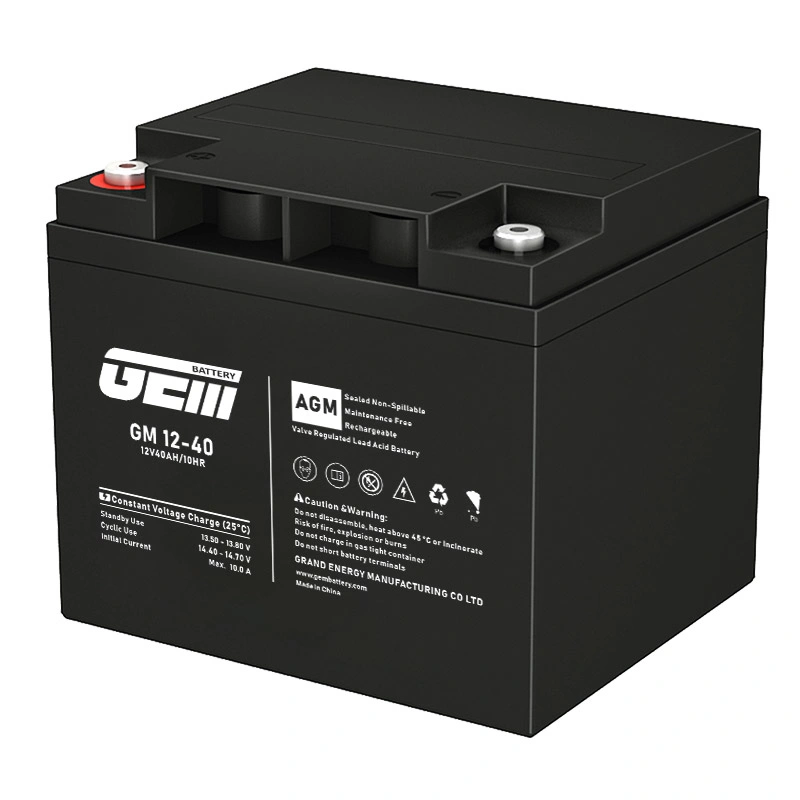 GEM 6FM65 12V40ah Deep Cycle Battery Maintenance Free Lead Acid Battery for UPS/ Security System