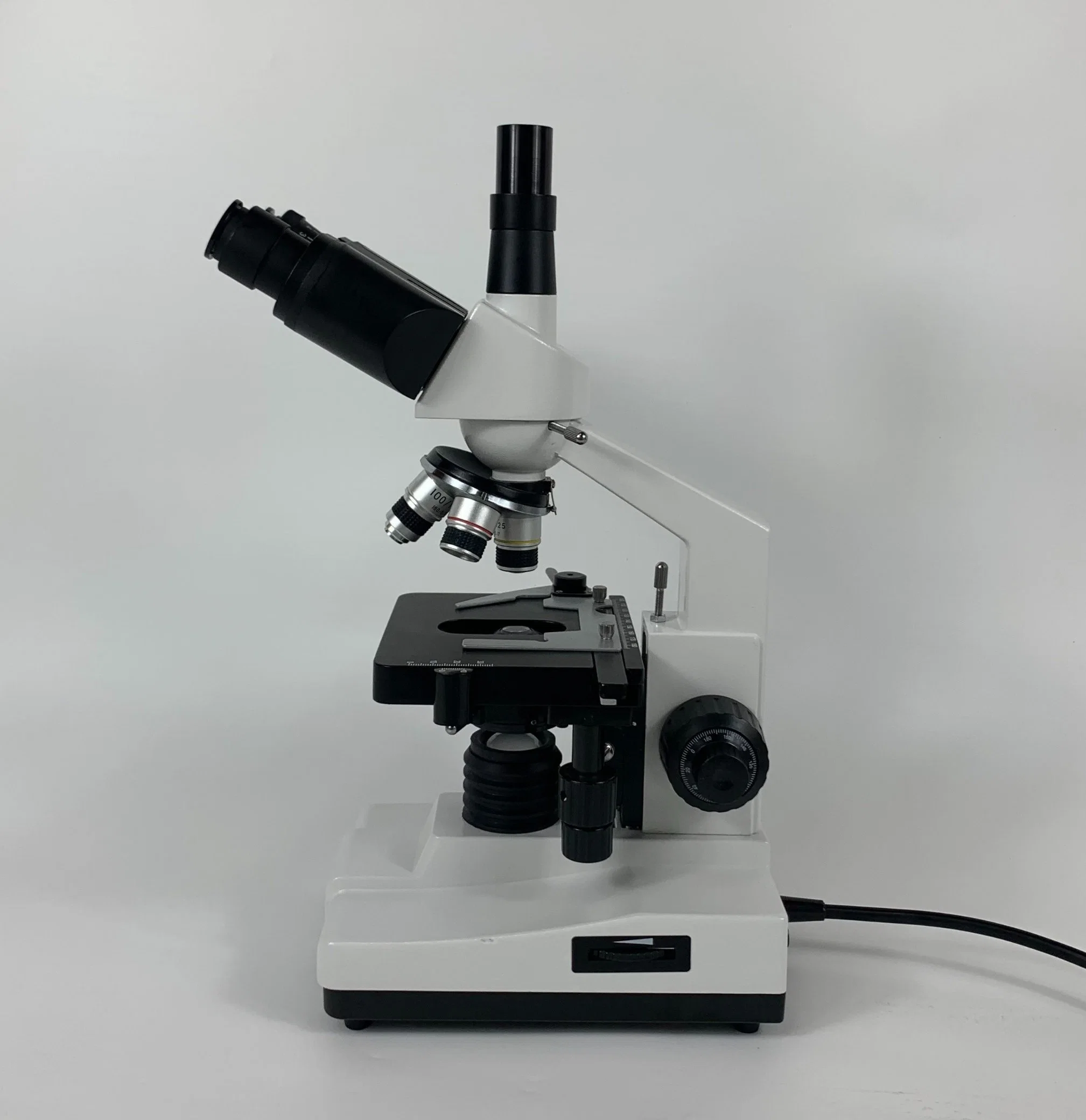 40X-1600X Trinocular Stereo Optical Biological Microscope of Chinese Manufacture Xsp-100sm