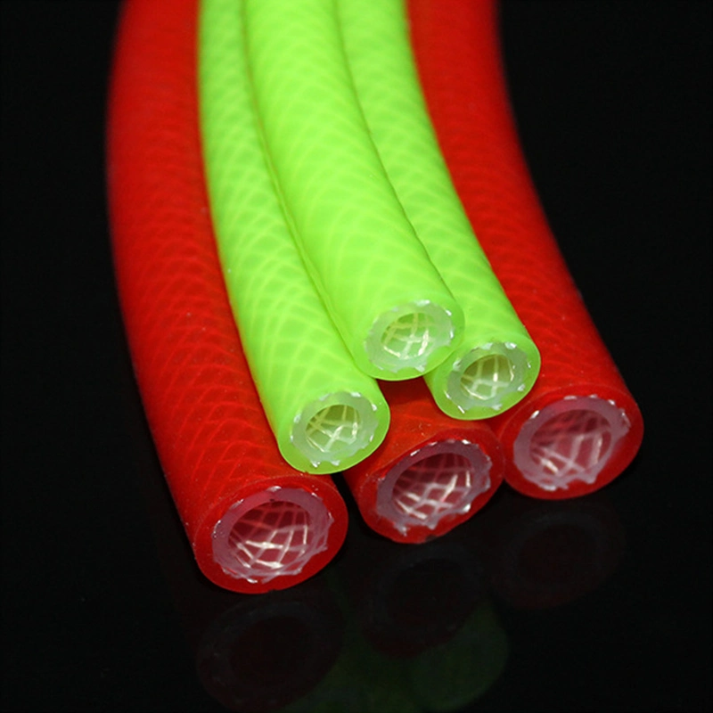 Flexible Rubber Reinforced Hose High Pressure Silicone Fabric Braided Tube