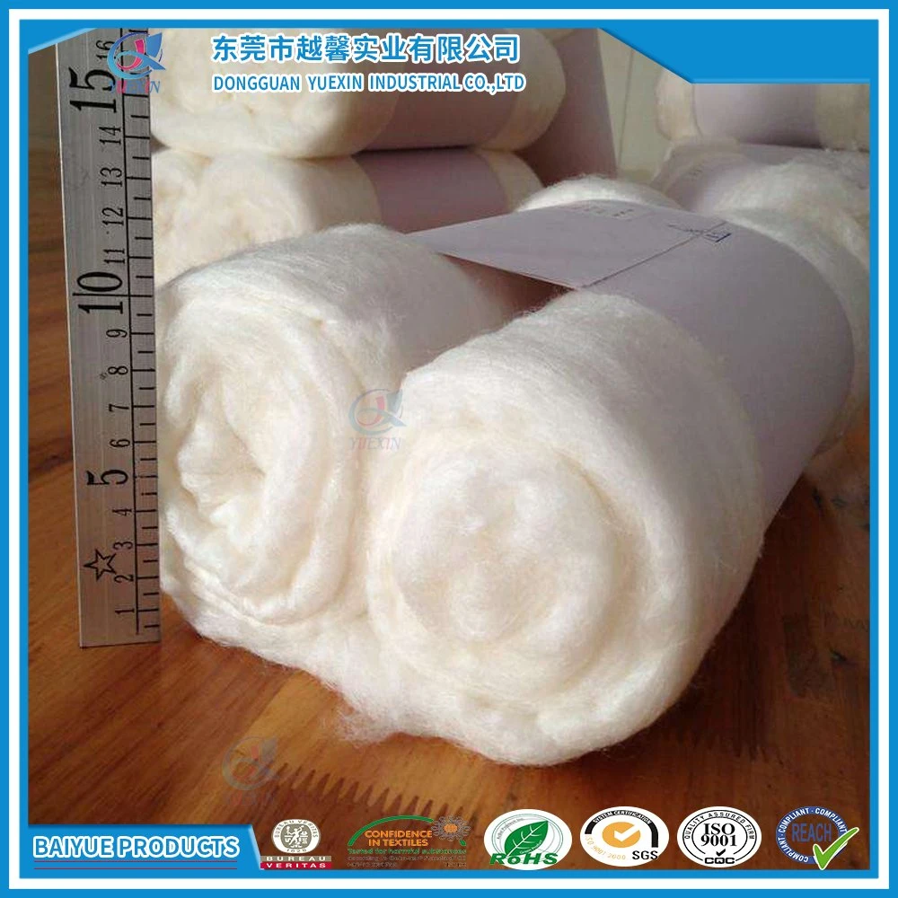 Hot Sale Thermal Bonded Silk Filling Batting / Wadding