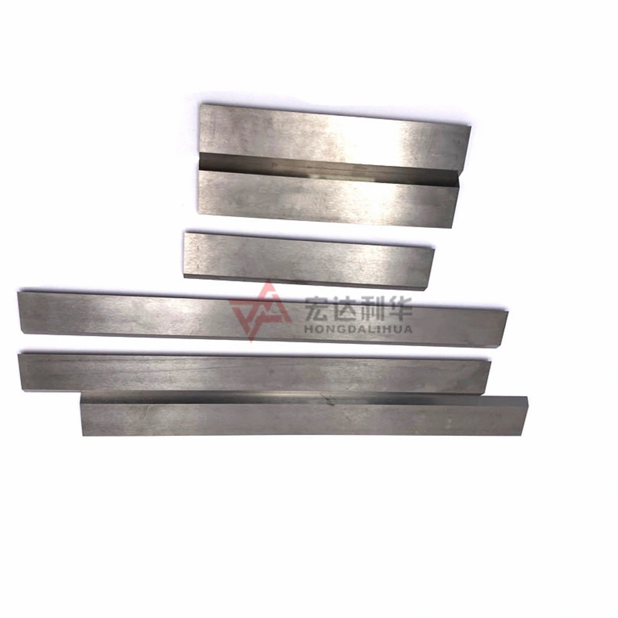 Tungsten Carbide Blade in Rectangular Shape with High Accuracy Cutting Edge