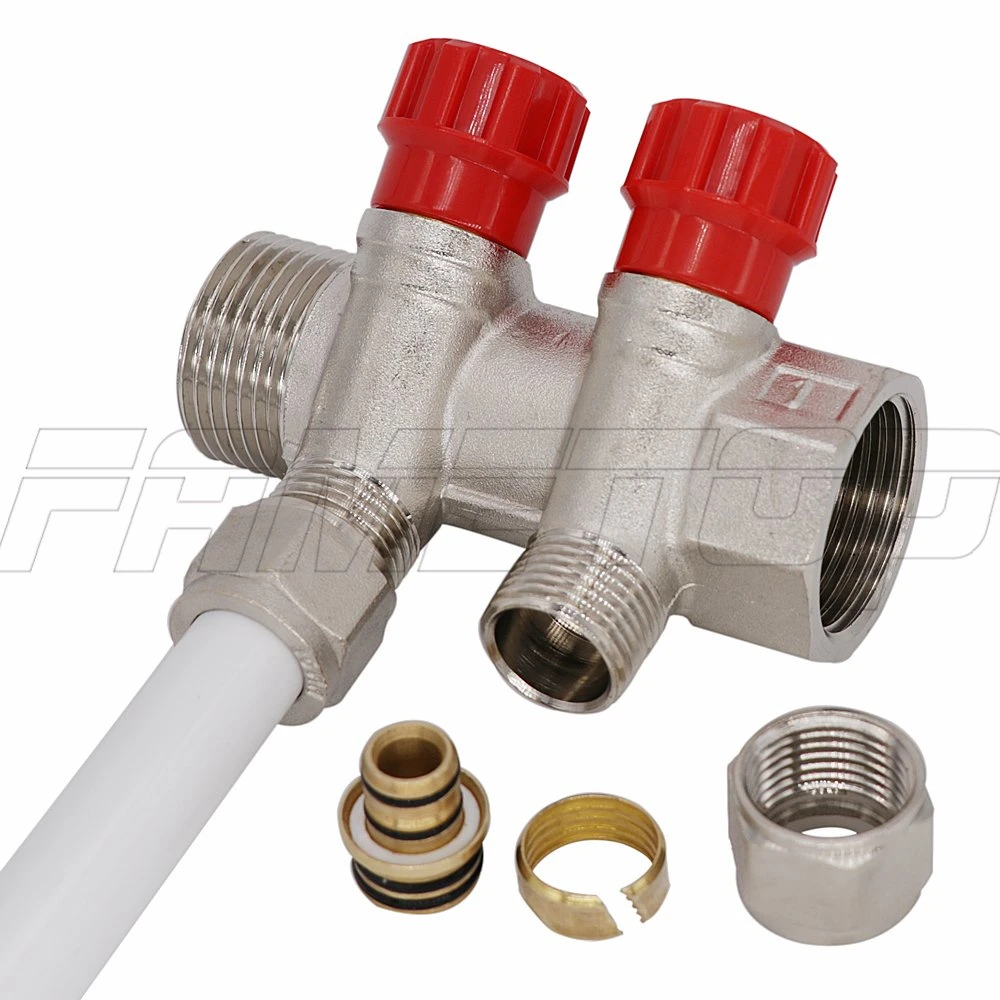 Brass Compression Fitting for Pex-Al-Pex Multilayer/Composite Pipe (PAP) for European Market