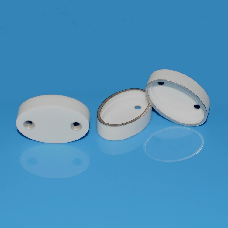 Factory Price Custom Alumina Al2O3 Metallizing Ceramic Part for Connector