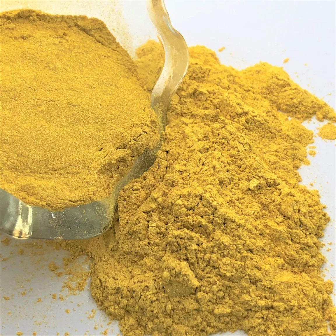 Mica Magic Yellow Plastic Mica Powder P421 Pearlescent Pigments Coating Powder