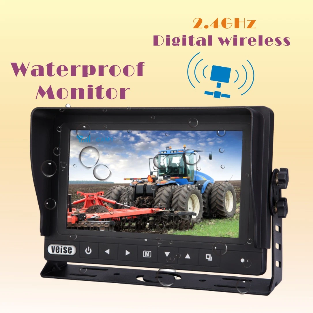 Agricultural Machinery Accessories Rear View Monitor for Grain Cart, Trailer