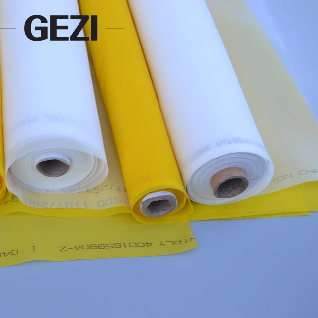 110 Mesh 43t Screen Printing White Mesh 127cm Width for Cloth T-Shirt Screen Printing