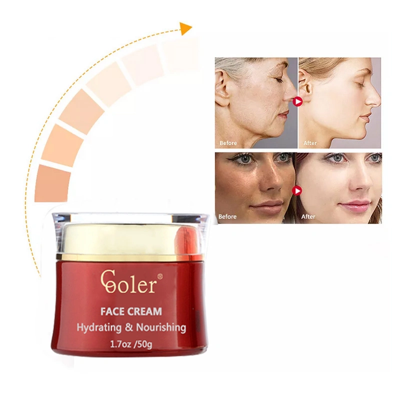 Hot Sale Private Label Skin Care Natural Organic Brightening Repairing Moisturizing Vitamin C Face Cream