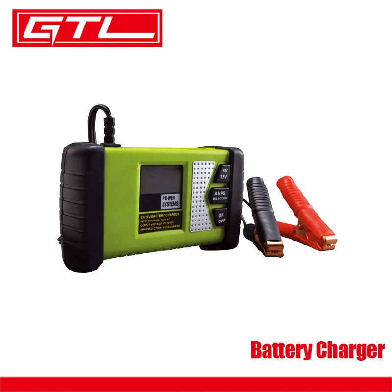 High Standard in Quality Auto Battery Charger, 12V 10A Power 3 Step Universal Battery Chargers Auto Battery Charger (48230002)