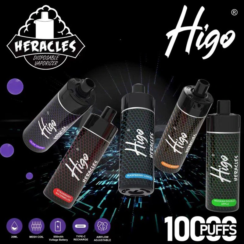 Zbood Customize Higo Heracles 10000 Puffs Gummy Bear Plus Screen Baish  Lana Vaal Legend Pod
