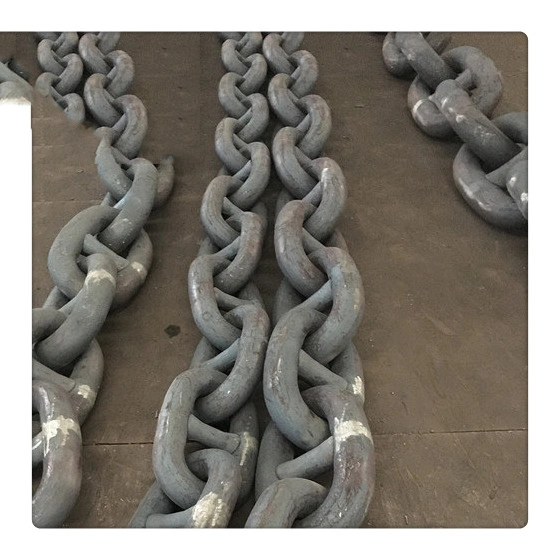 Black Good Quality Stud Link Mooring Ship Anchor Chain