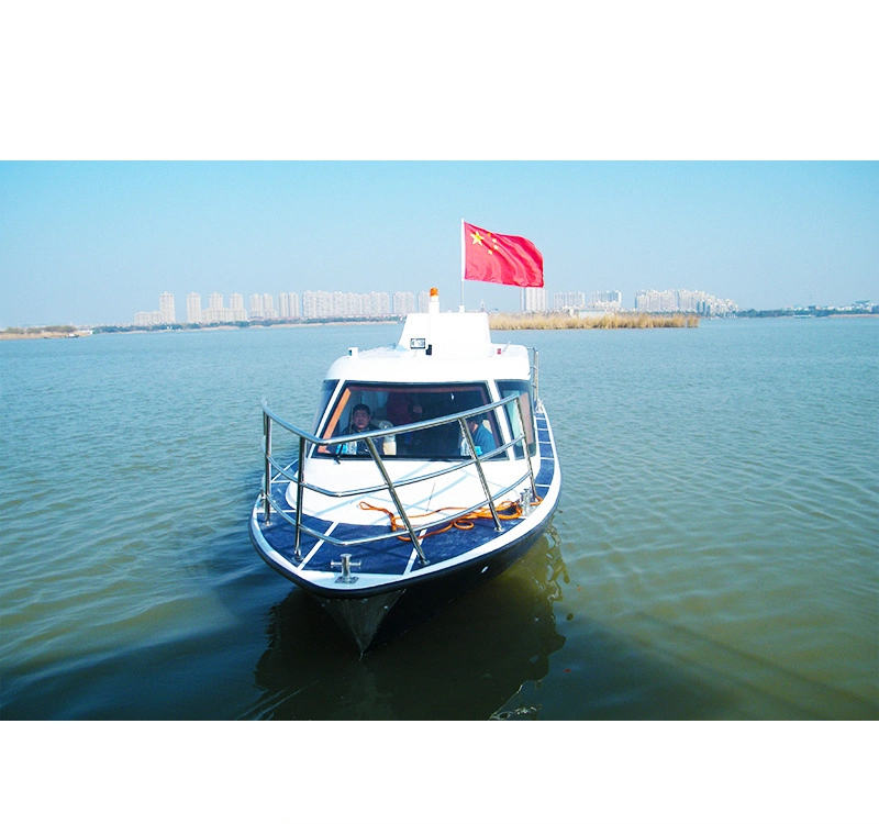 18-50km/H 10 Seats Fiberglass Boat with Quick Start for Marine Patrol