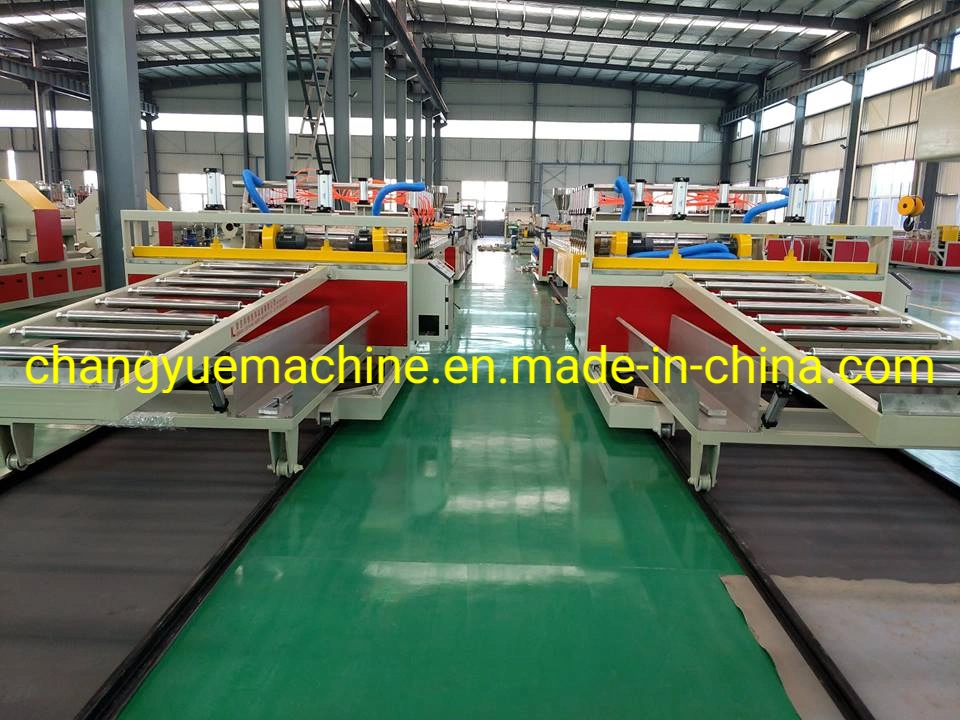 PVC Wood Plastic WPC Profile and Board Extruder Production Line