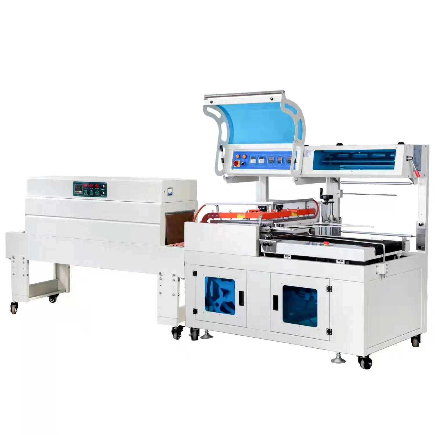 Shrink Wrap Packing Machine Books Cup Bowl Bamboo Wood Products Food Packing Box Sealing Shrinking Wrapping Machines