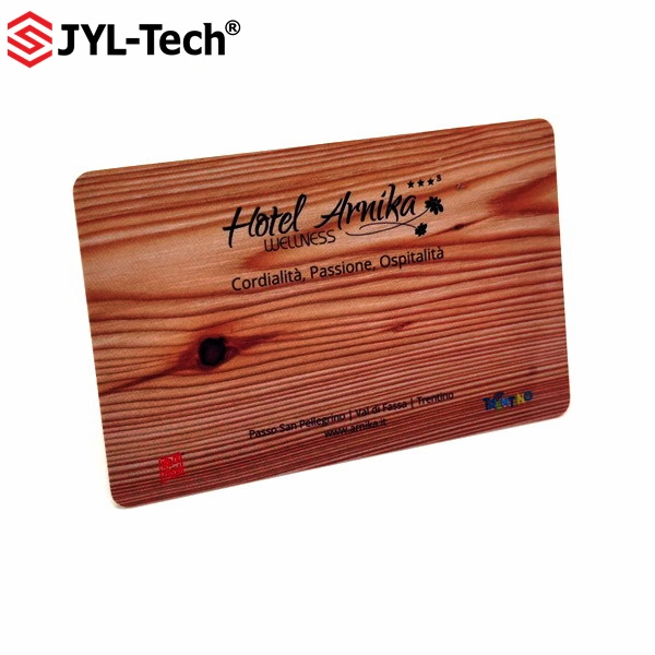 Wholesale/Supplier Custom Eco-Friendly DESFire EV1/EV2 RFID Wooden Card for Hotel