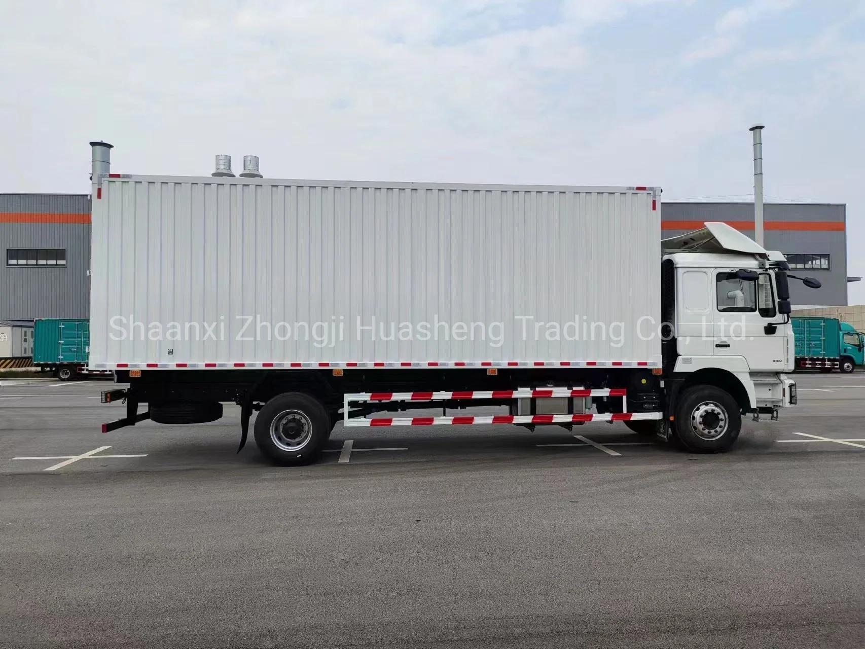 Precio de la carretilla Shacman 6/10wheeler 5 a 8 de 10 toneladas Van camión de carga ligeros