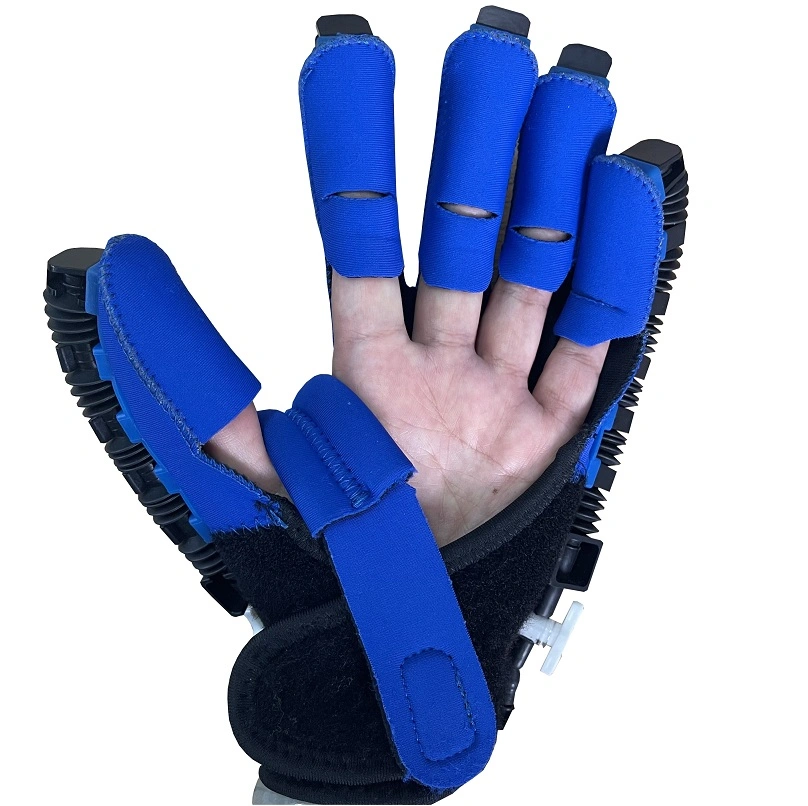 Venta caliente Smart Restoring Health Device dedo accidente cerebrovascular ejercicio equipos Dispositivos de guantes de rehabilitación de manos