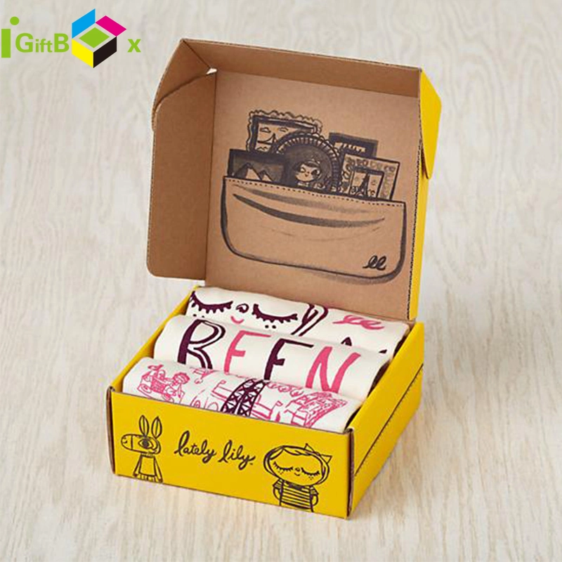 Hard Rigid Cardboard Corrugated Box Mailing Packaging with Custom Logo