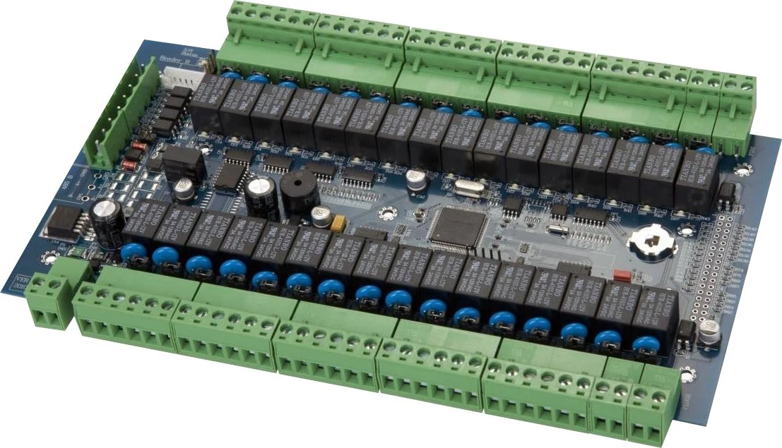 PLC Power Rigid Double Layer Fr4 PCB